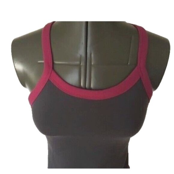 Lululemon Tri Y  Racerback grey Tank Top yoga gym running 4 - Picture 2 of 10